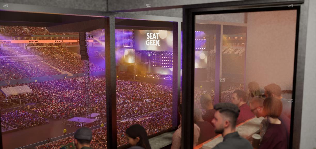 Hard Rock Stadium - Section Mezzanine Suite 23 B Seat View