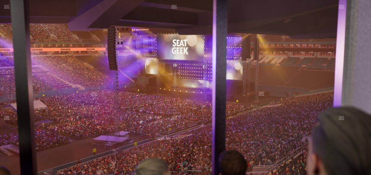 Hard Rock Stadium - Section Mezzanine Suite 24 A Seat View