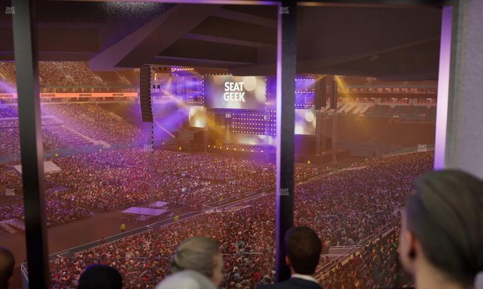 Hard Rock Stadium - Section Mezzanine Suite 24 A Seat View