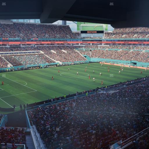 Hard Rock Stadium - Section Mezzanine Suite 24 A Seat View