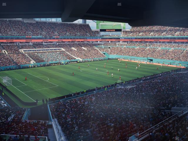 Hard Rock Stadium - Section Mezzanine Suite 24 A Seat View