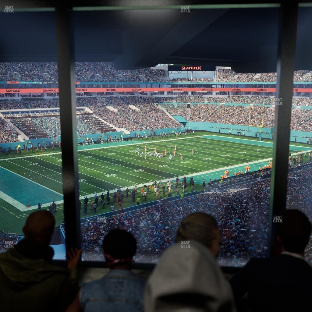 Hard Rock Stadium - Section Mezzanine Suite 24 A Seat View