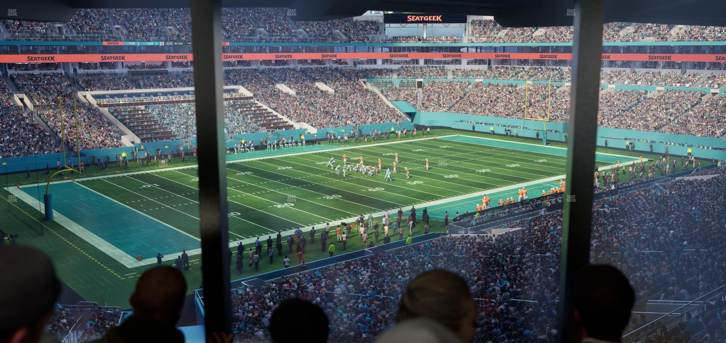 Hard Rock Stadium - Section Mezzanine Suite 24 A Seat View