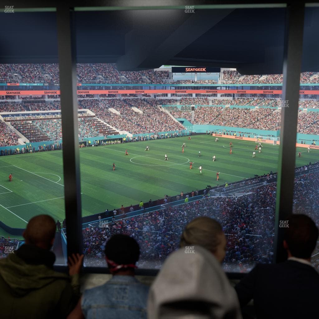 Hard Rock Stadium - Section Mezzanine Suite 24 A Seat View