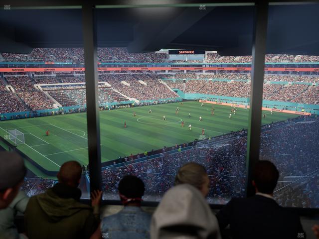 Hard Rock Stadium - Section Mezzanine Suite 24 A Seat View Hard Rock Stadium - Section Mezzanine Suite 24 A Seat View