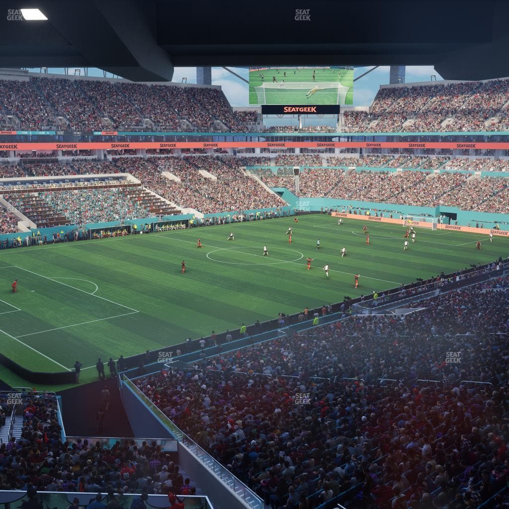 Hard Rock Stadium - Section Mezzanine Suite 24 B Seat View