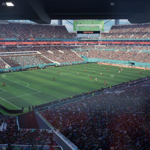 Hard Rock Stadium - Section Mezzanine Suite 24 B Seat View