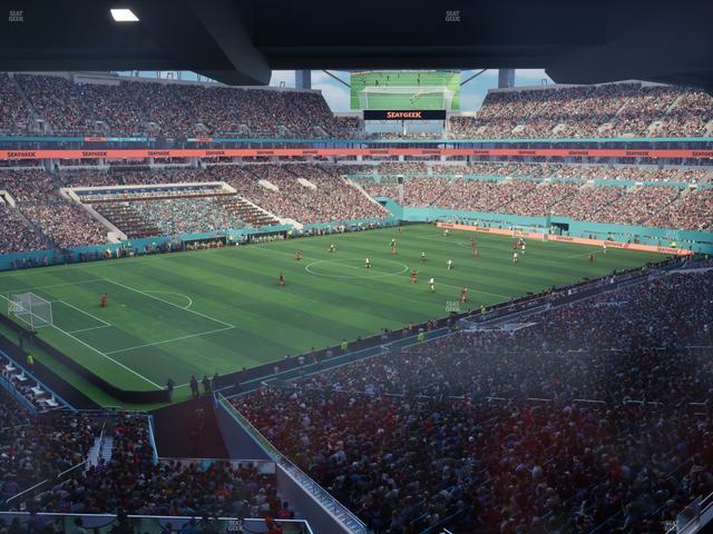 Hard Rock Stadium - Section Mezzanine Suite 24 B Seat View Hard Rock Stadium - Section Mezzanine Suite 24 B Seat View