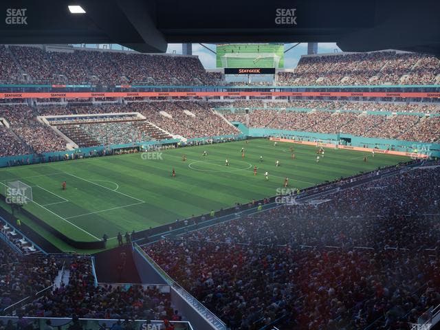 Hard Rock Stadium - Section Mezzanine Suite 24 B Seat View