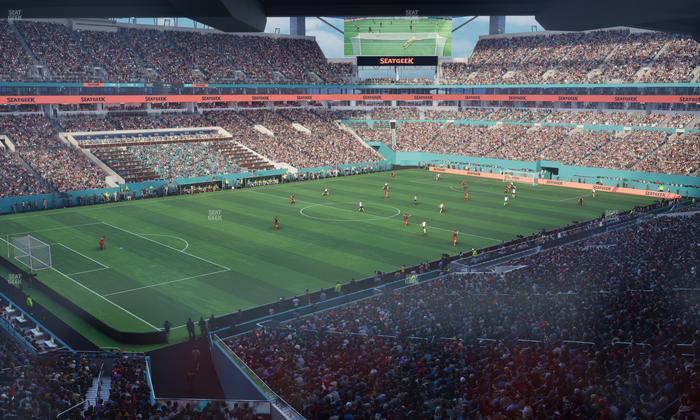 Hard Rock Stadium - Section Mezzanine Suite 24 B Seat View