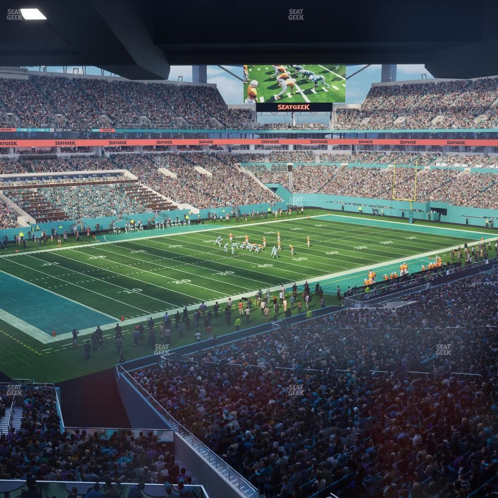 Hard Rock Stadium - Section Mezzanine Suite 24 B Seat View