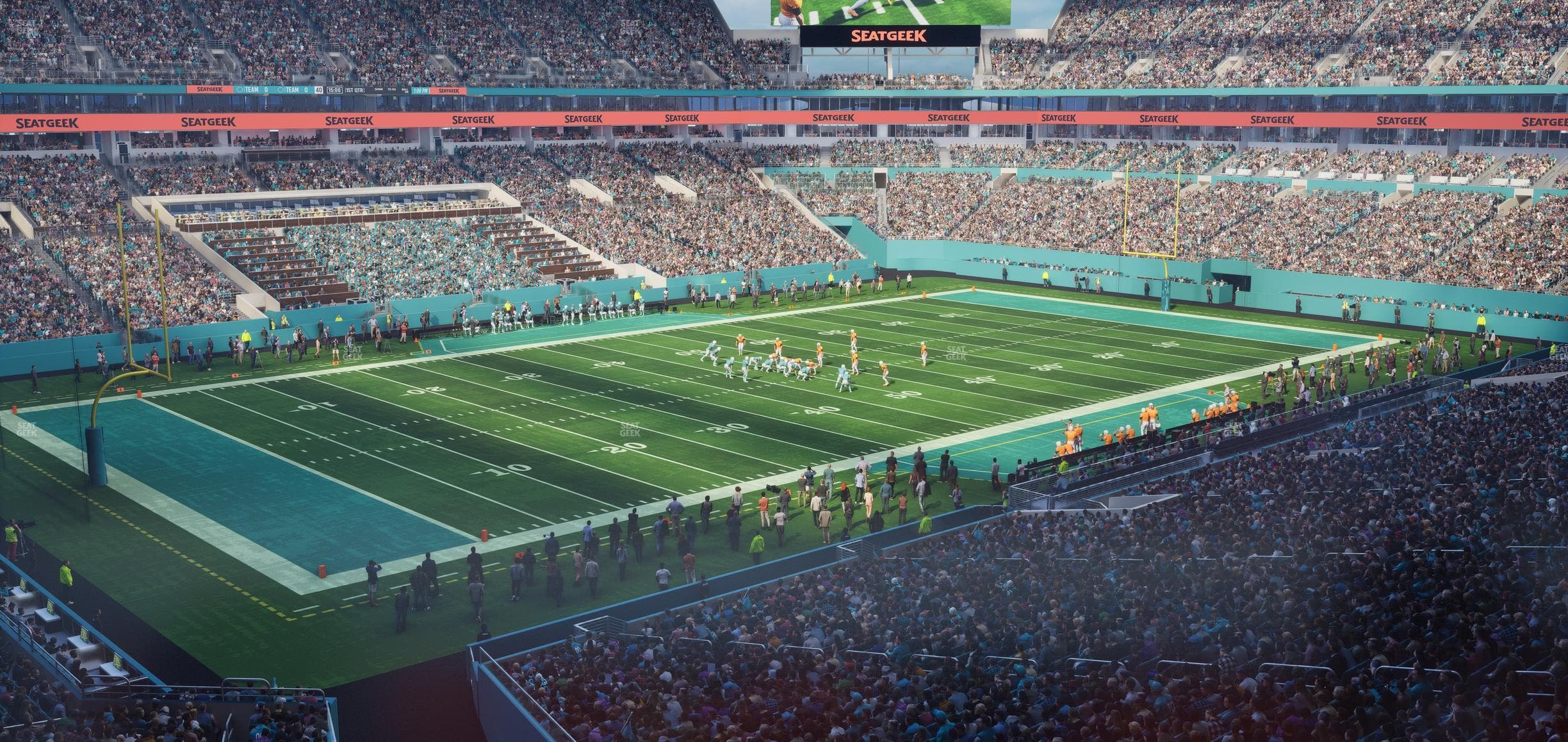 Hard Rock Stadium - Section Mezzanine Suite 24 B Seat View