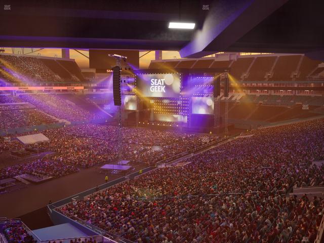 Hard Rock Stadium - Section Mezzanine Suite 25 A Seat View