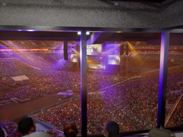 Hard Rock Stadium - Section Mezzanine Suite 25 A Seat View