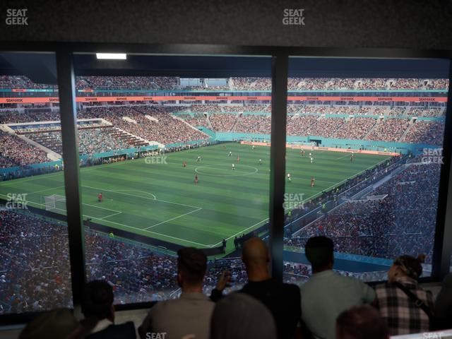 Hard Rock Stadium - Section Mezzanine Suite 26 C Seat View