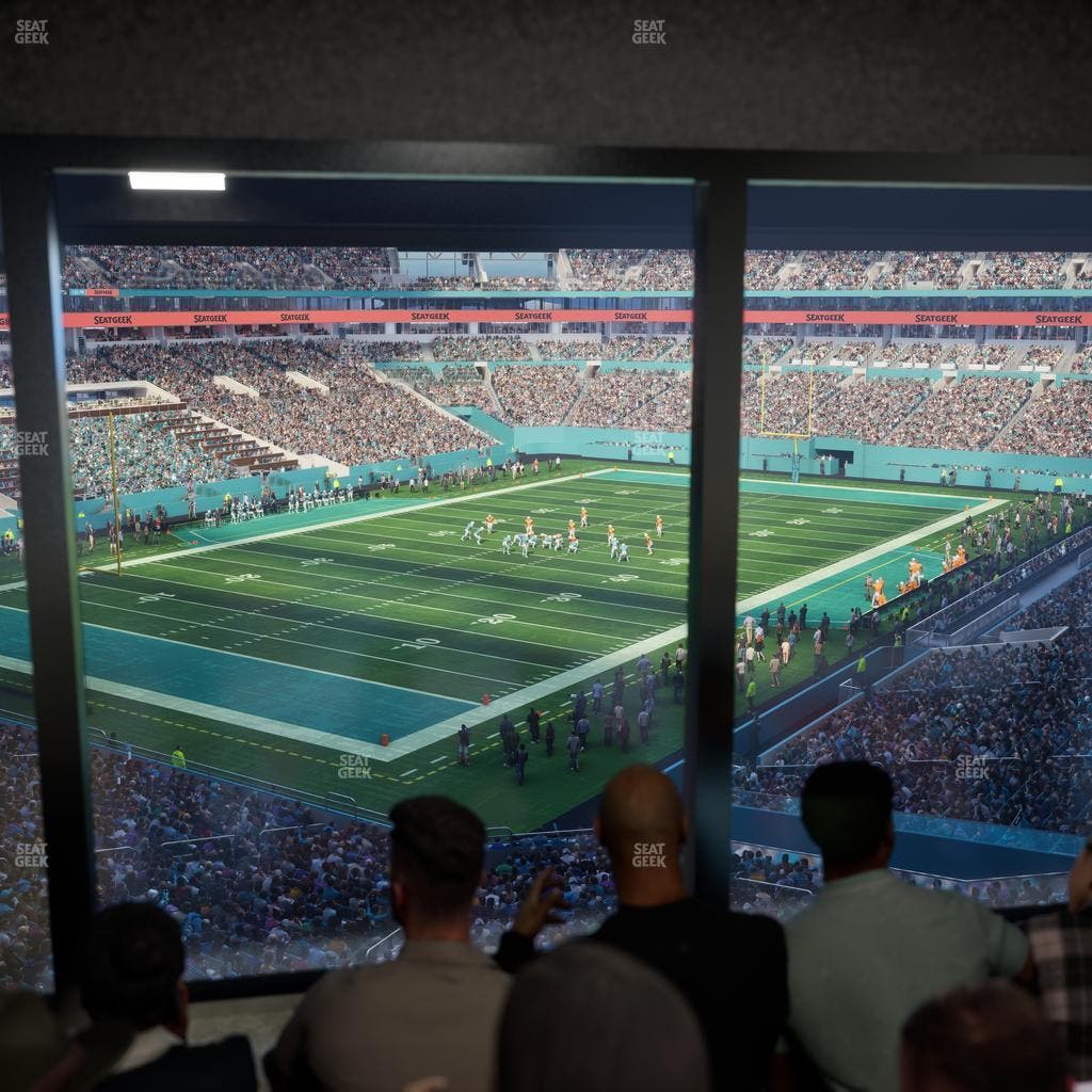 Hard Rock Stadium - Section Mezzanine Suite 26 C Seat View
