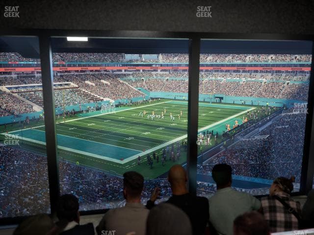 Hard Rock Stadium - Section Mezzanine Suite 26 C Seat View