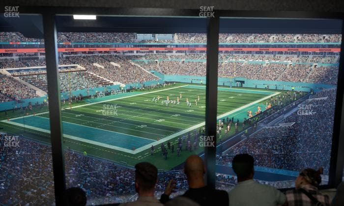 Hard Rock Stadium - Section Mezzanine Suite 26 C Seat View