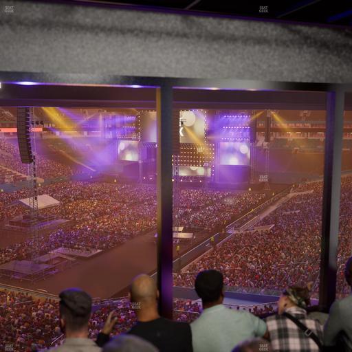 Hard Rock Stadium - Section Mezzanine Suite 26 C Seat View