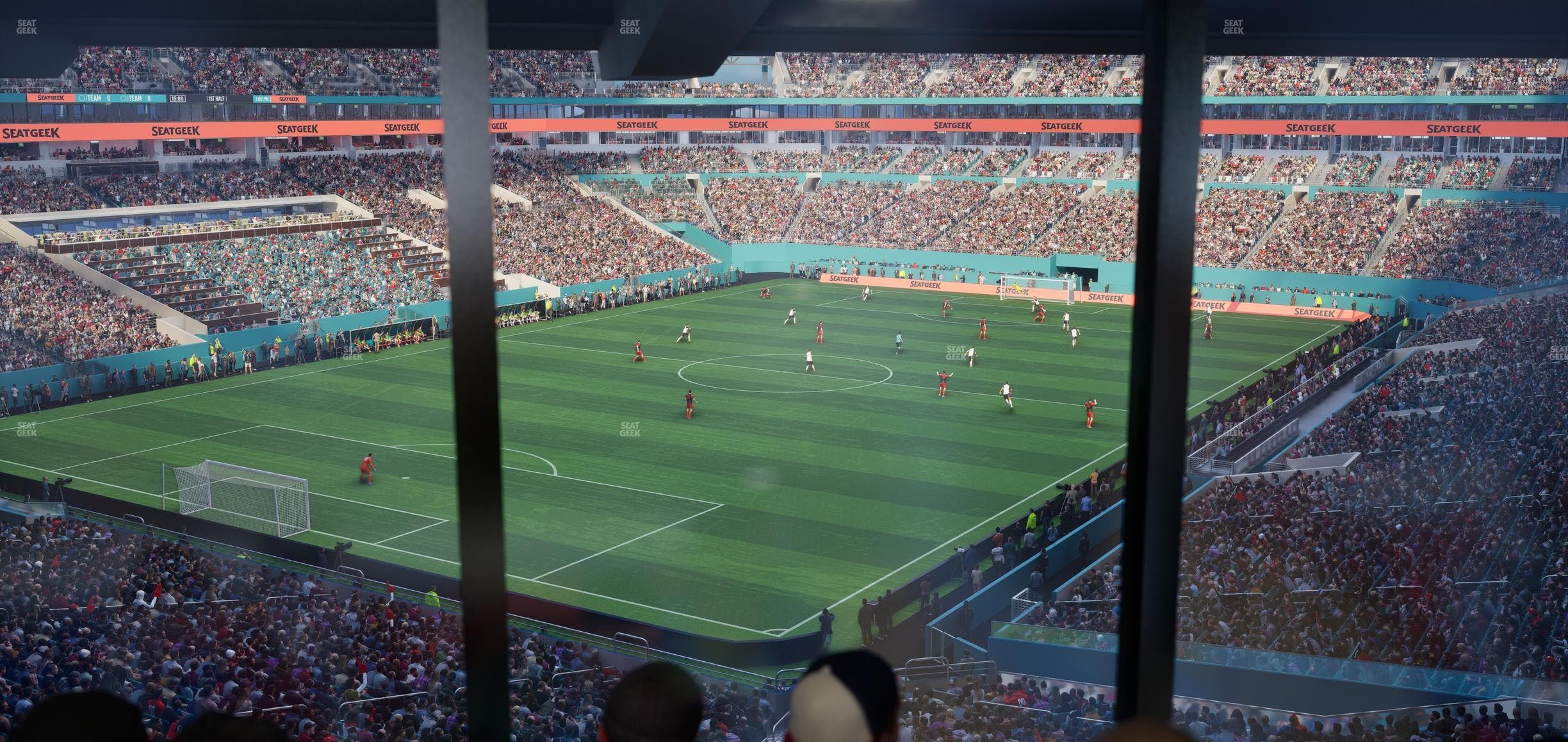 Hard Rock Stadium - Section Mezzanine Suite 27 A Seat View