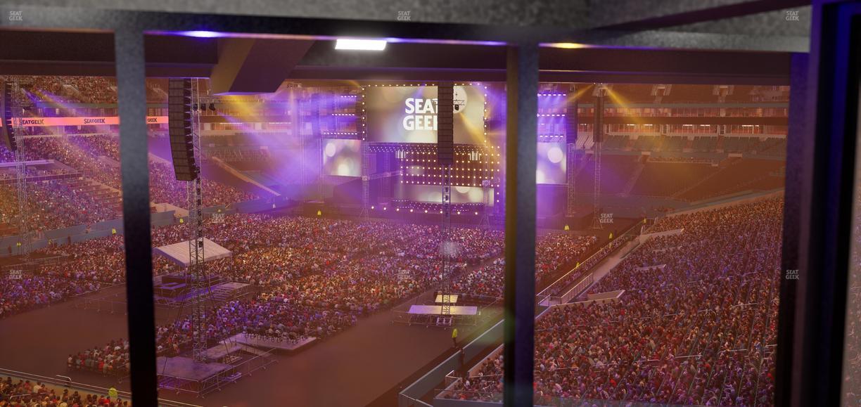 Hard Rock Stadium - Section Mezzanine Suite 27 A Seat View