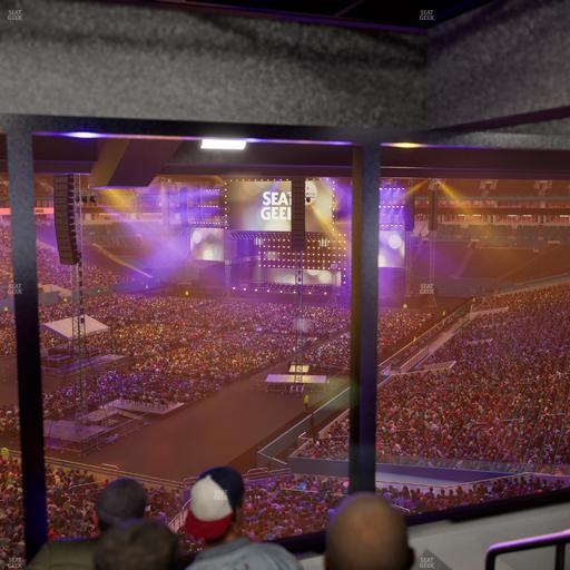 Hard Rock Stadium - Section Mezzanine Suite 27 A Seat View