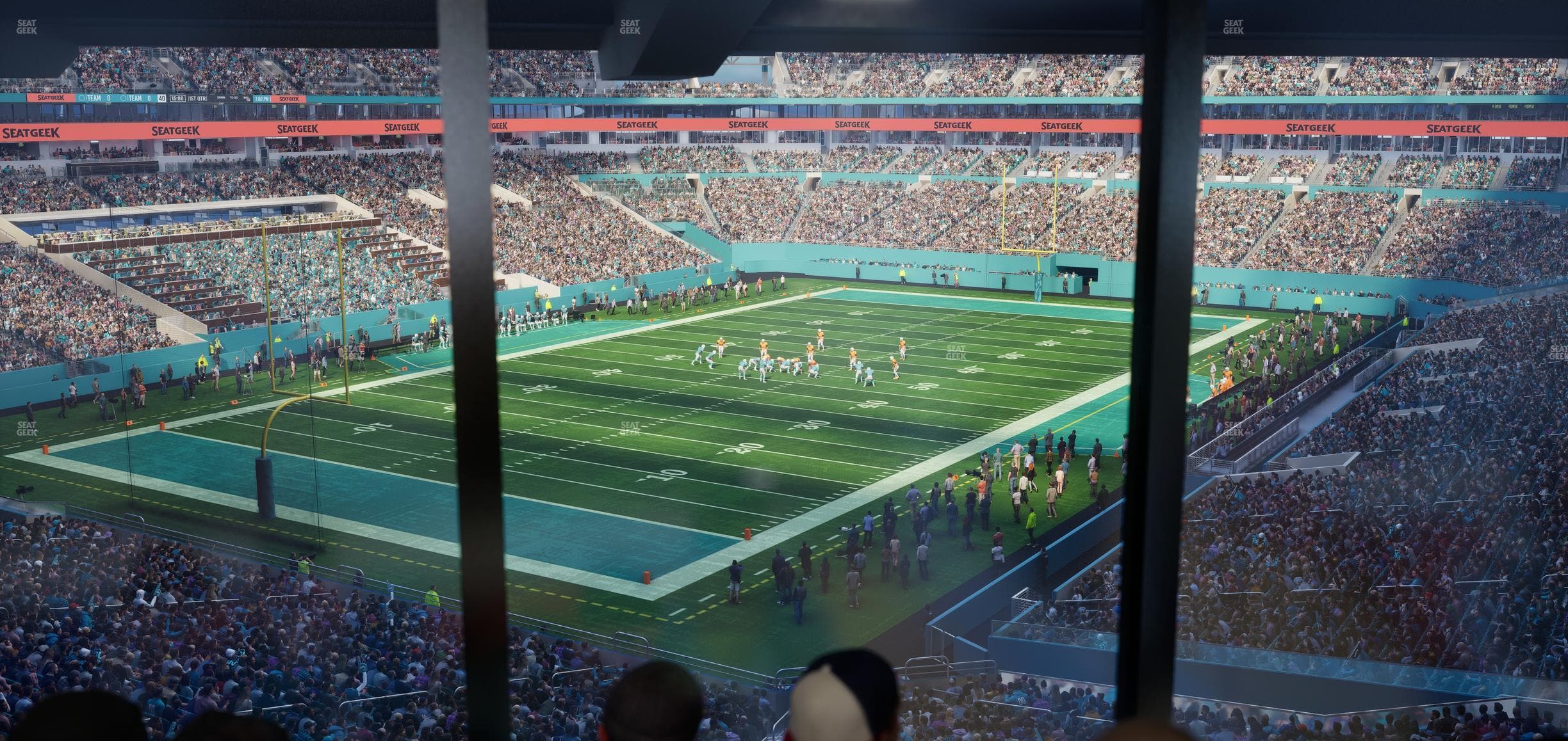 Hard Rock Stadium - Section Mezzanine Suite 27 A Seat View