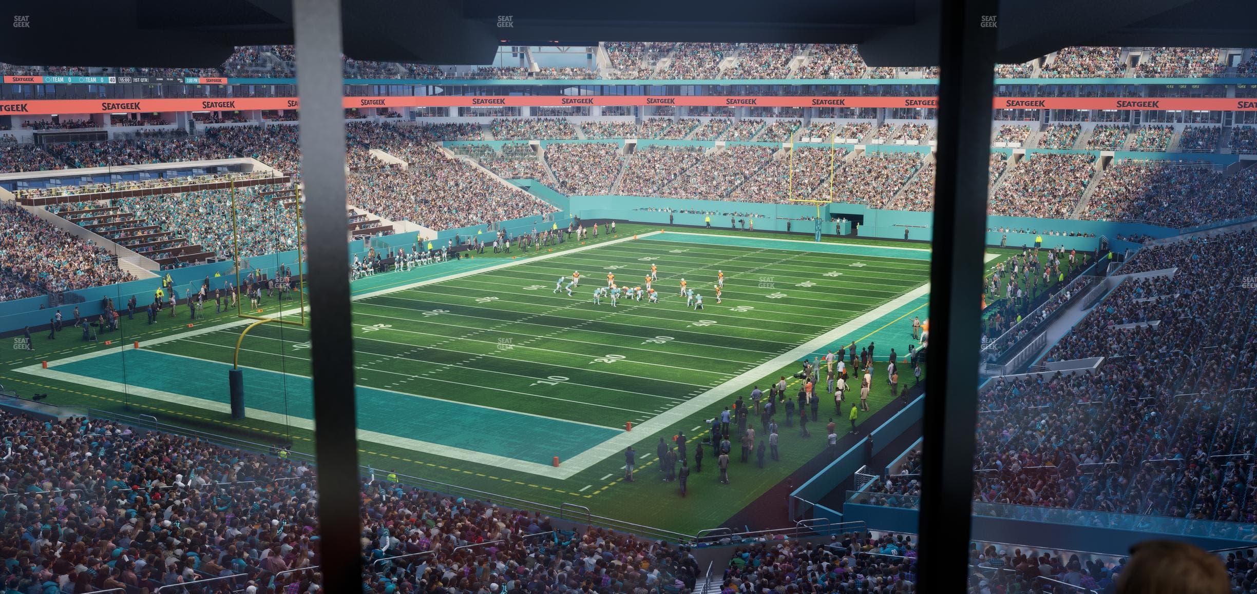 Hard Rock Stadium - Section Mezzanine Suite 27 B Seat View