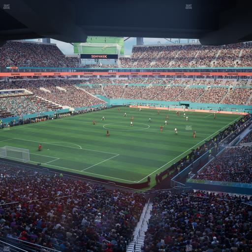 Hard Rock Stadium - Section Mezzanine Suite 27 B Seat View