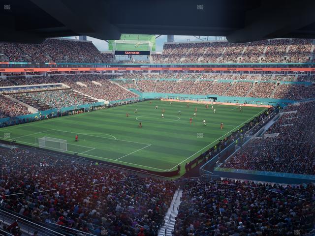 Hard Rock Stadium - Section Mezzanine Suite 27 B Seat View