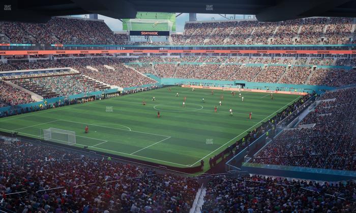 Hard Rock Stadium - Section Mezzanine Suite 27 B Seat View