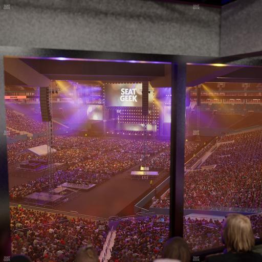 Hard Rock Stadium - Section Mezzanine Suite 27 B Seat View