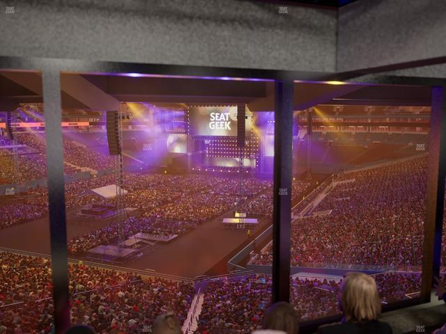 Hard Rock Stadium - Section Mezzanine Suite 27 B Seat View