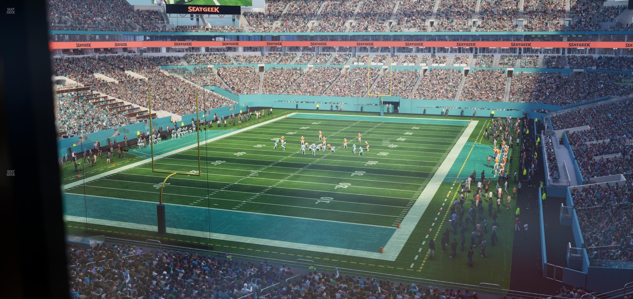 Hard Rock Stadium - Section Mezzanine Suite 28 Seat View