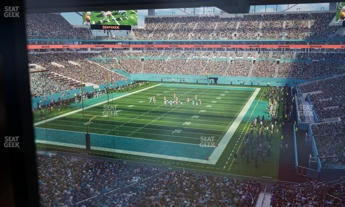 Hard Rock Stadium - Section Mezzanine Suite 28 Seat View