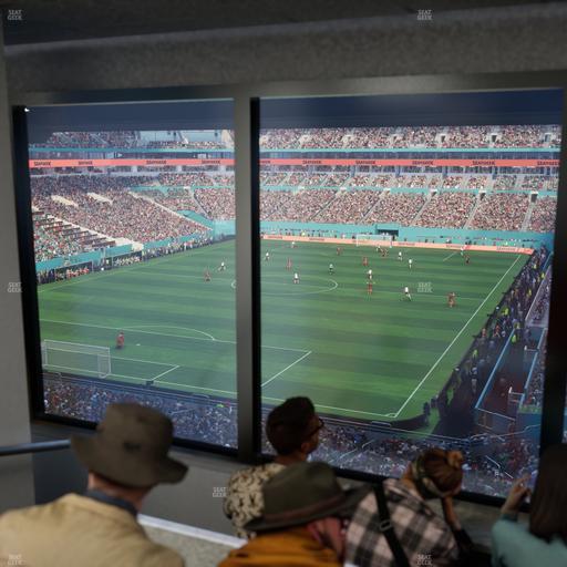 Hard Rock Stadium - Section Mezzanine Suite 28 Seat View