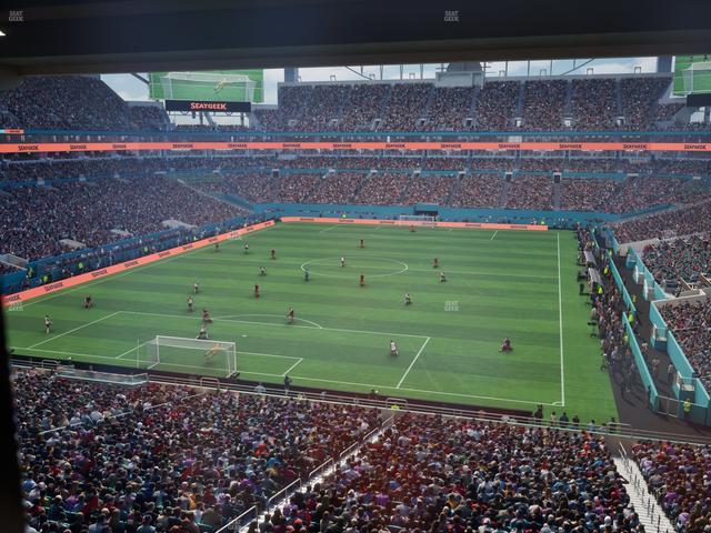 Hard Rock Stadium - Section Mezzanine Suite 3 A Seat View