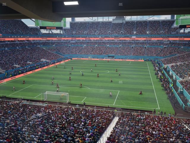 Hard Rock Stadium - Section Mezzanine Suite 3 B Seat View