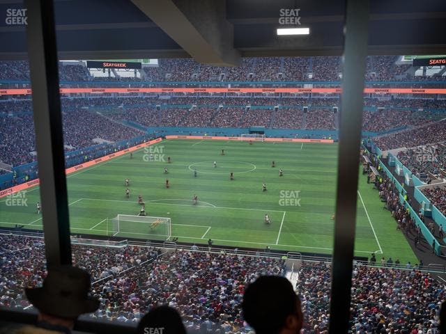 Hard Rock Stadium - Section Mezzanine Suite 3 C Seat View