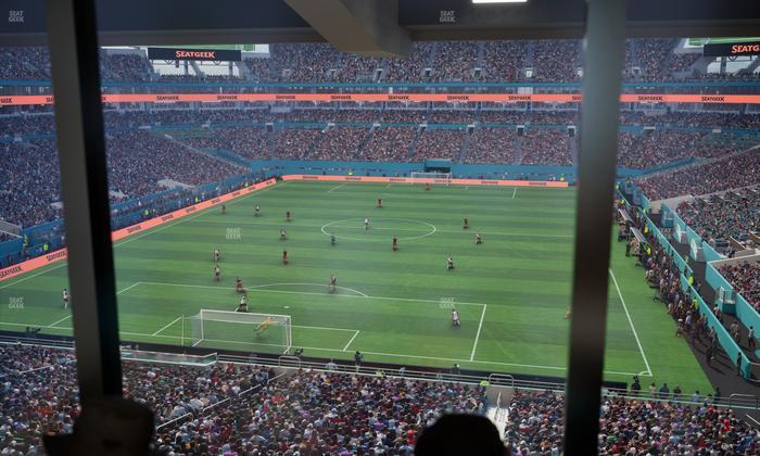 Hard Rock Stadium - Section Mezzanine Suite 3 C Seat View