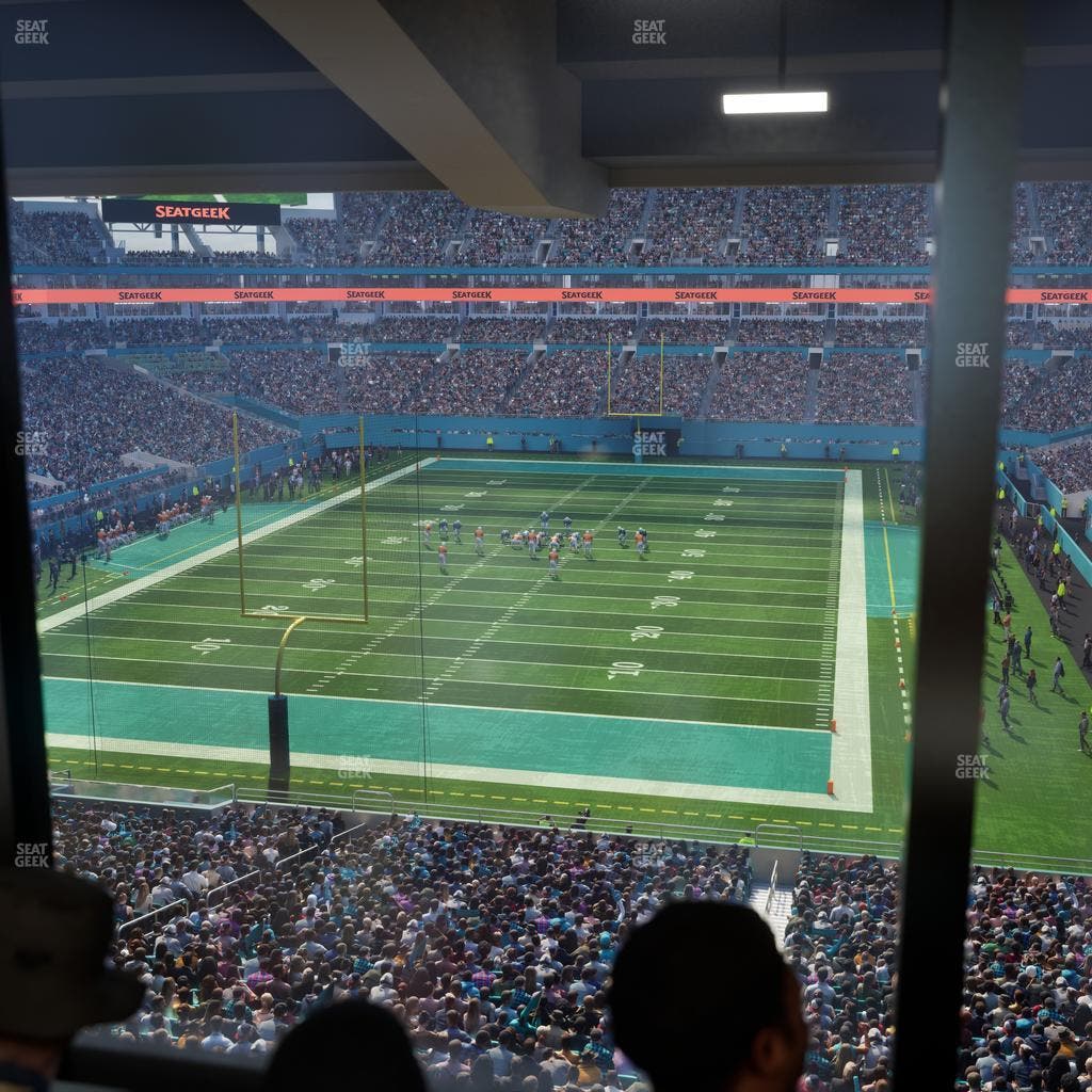 Hard Rock Stadium - Section Mezzanine Suite 3 C Seat View