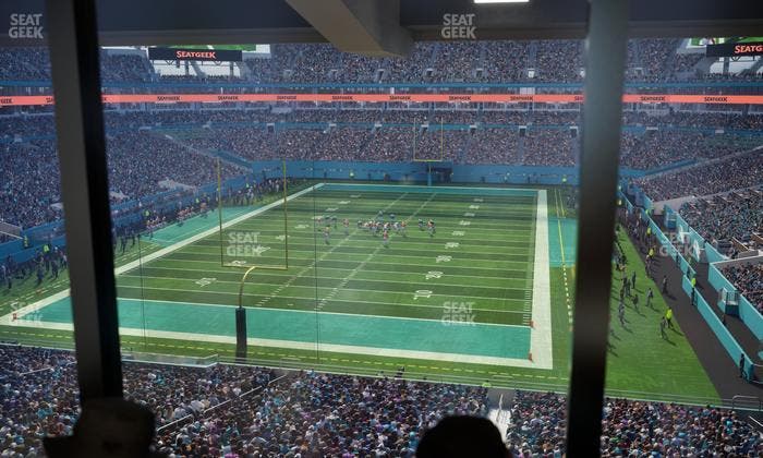Hard Rock Stadium - Section Mezzanine Suite 3 C Seat View