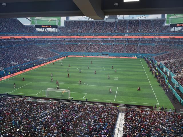 Hard Rock Stadium - Section Mezzanine Suite 3 C Seat View