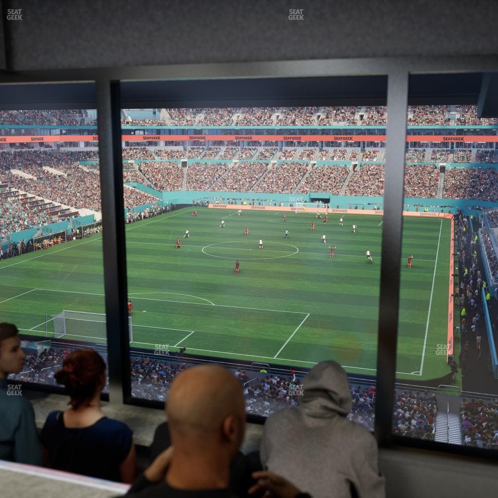 Hard Rock Stadium - Section Mezzanine Suite 30 A Seat View