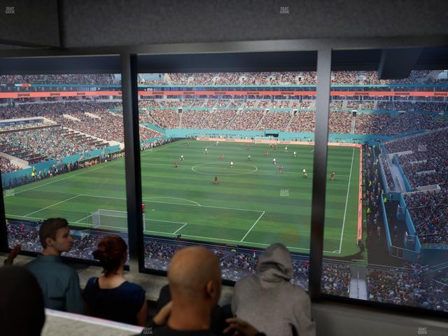 Hard Rock Stadium - Section Mezzanine Suite 30 A Seat View Hard Rock Stadium - Section Mezzanine Suite 30 A Seat View