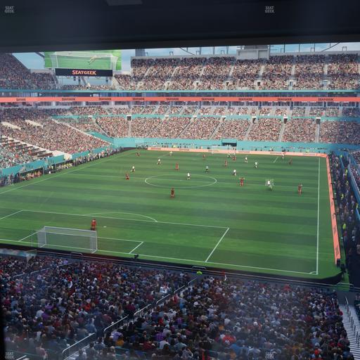 Hard Rock Stadium - Section Mezzanine Suite 30 A Seat View