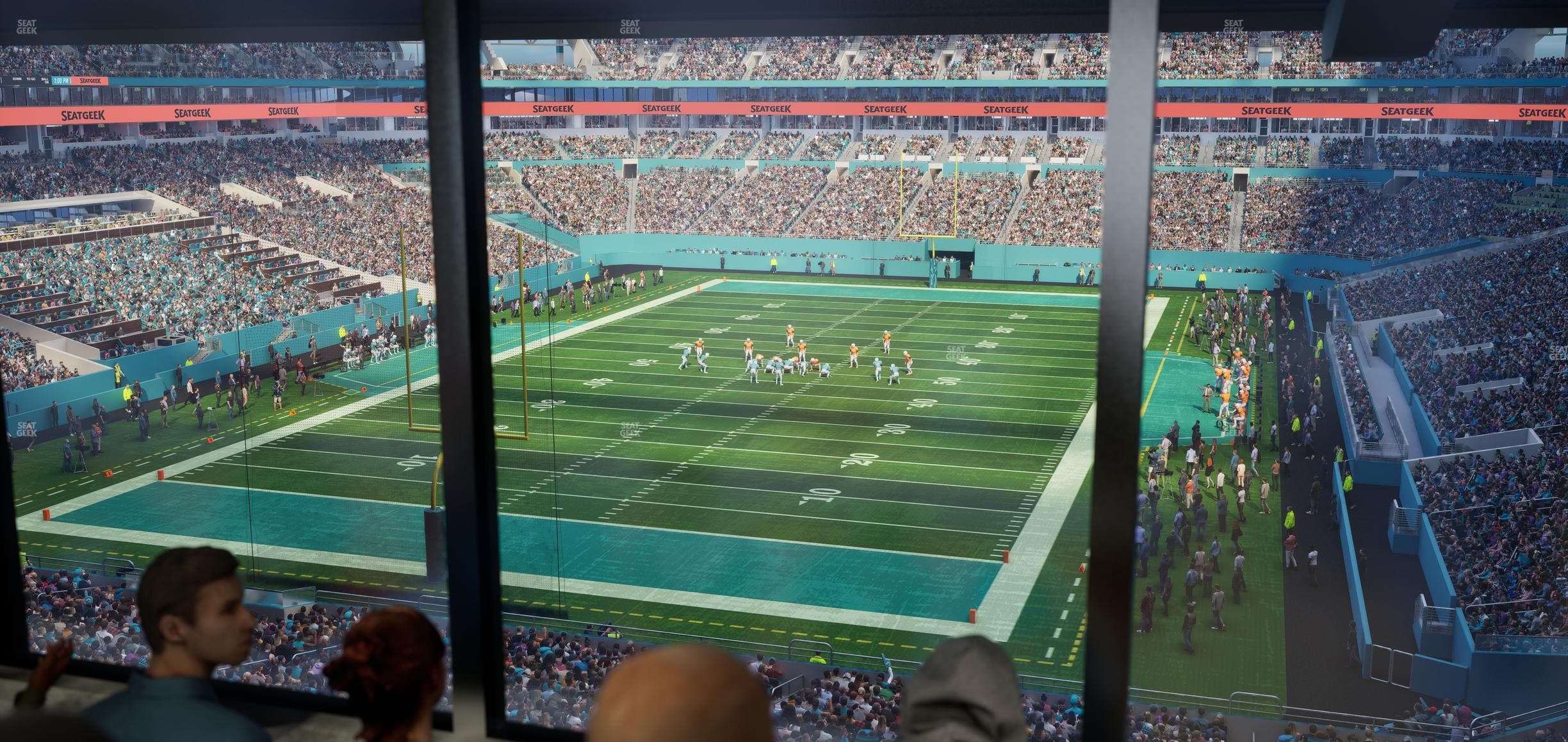 Hard Rock Stadium - Section Mezzanine Suite 30 A Seat View