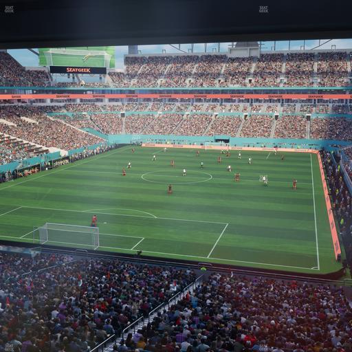 Hard Rock Stadium - Section Mezzanine Suite 30 B Seat View