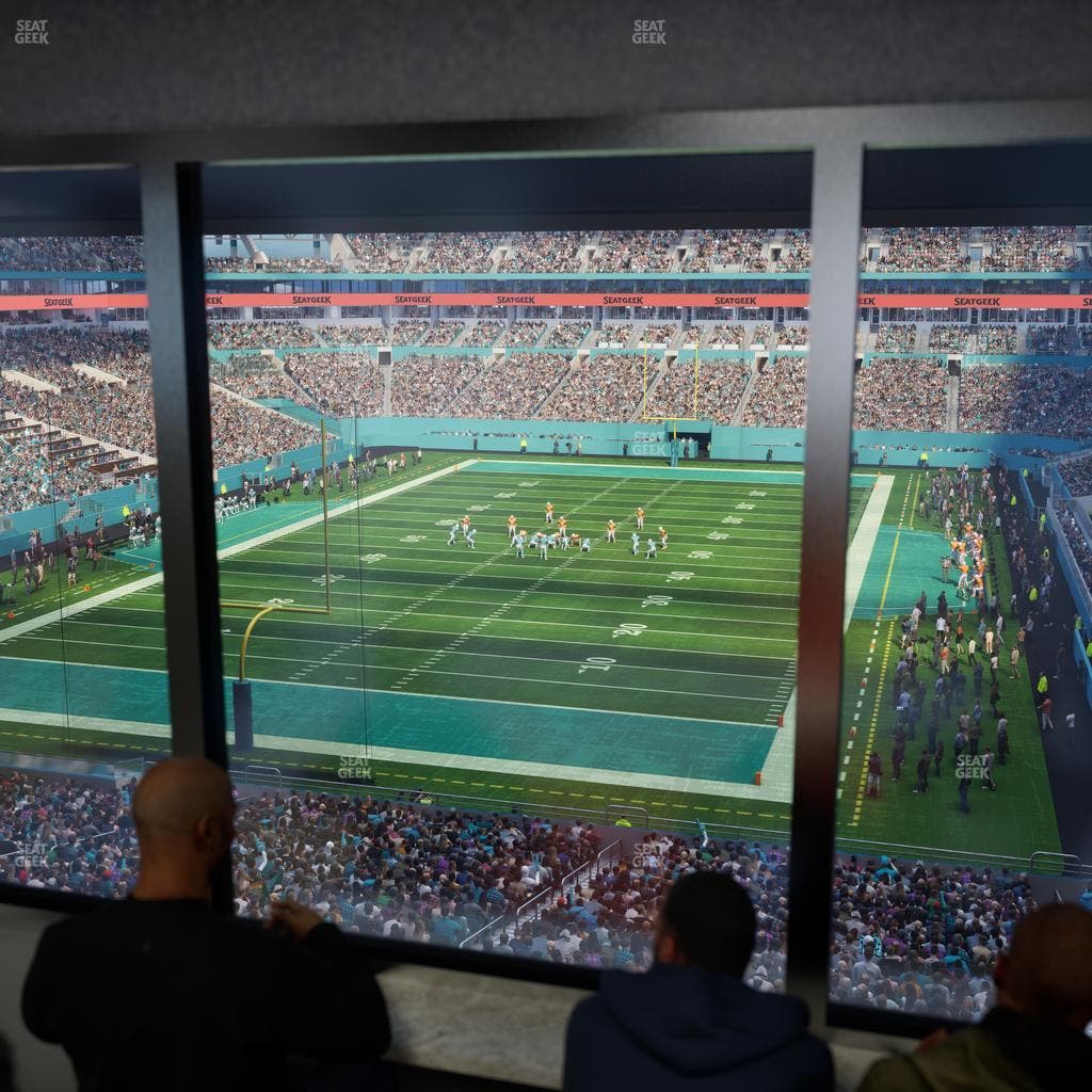 Hard Rock Stadium - Section Mezzanine Suite 30 B Seat View