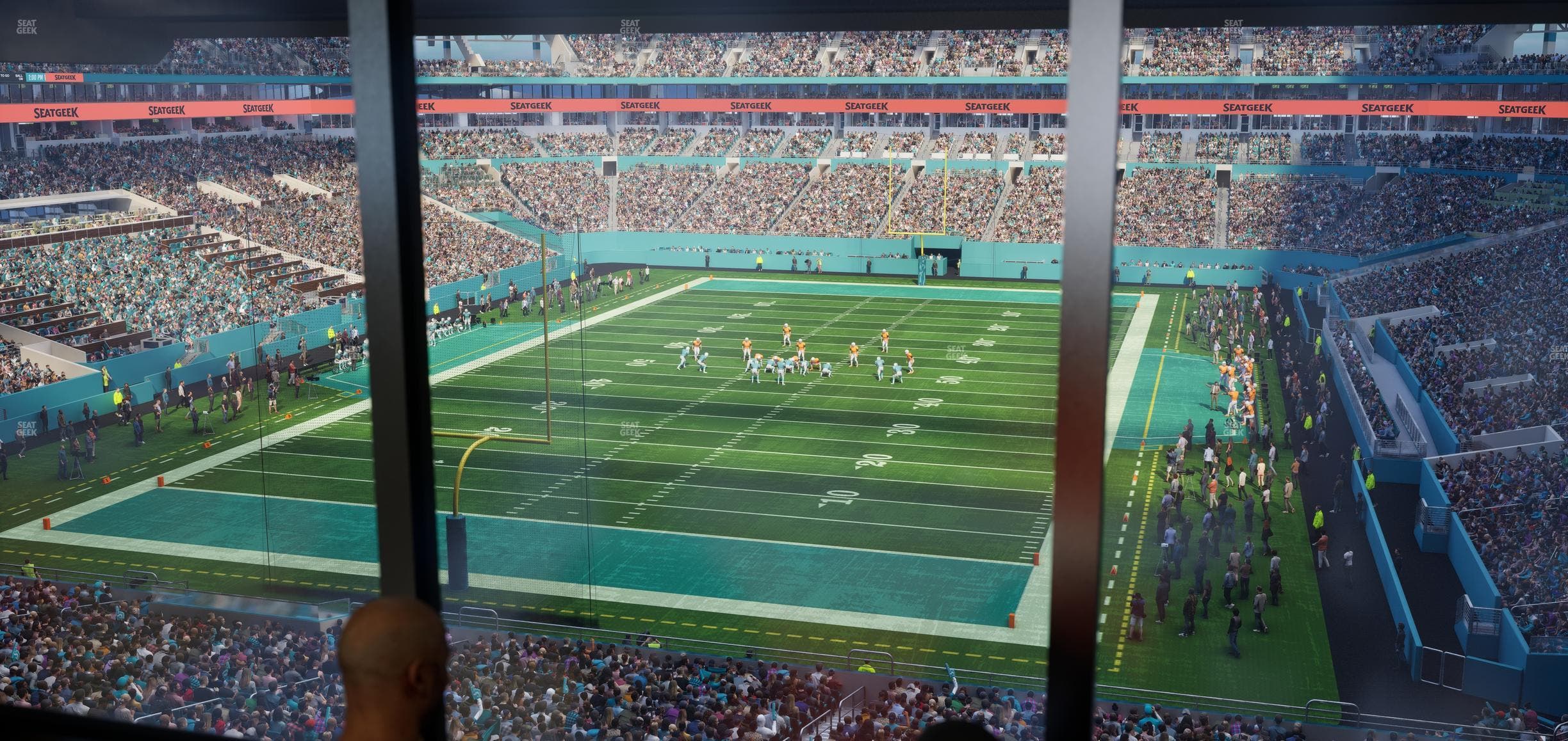 Hard Rock Stadium - Section Mezzanine Suite 30 B Seat View